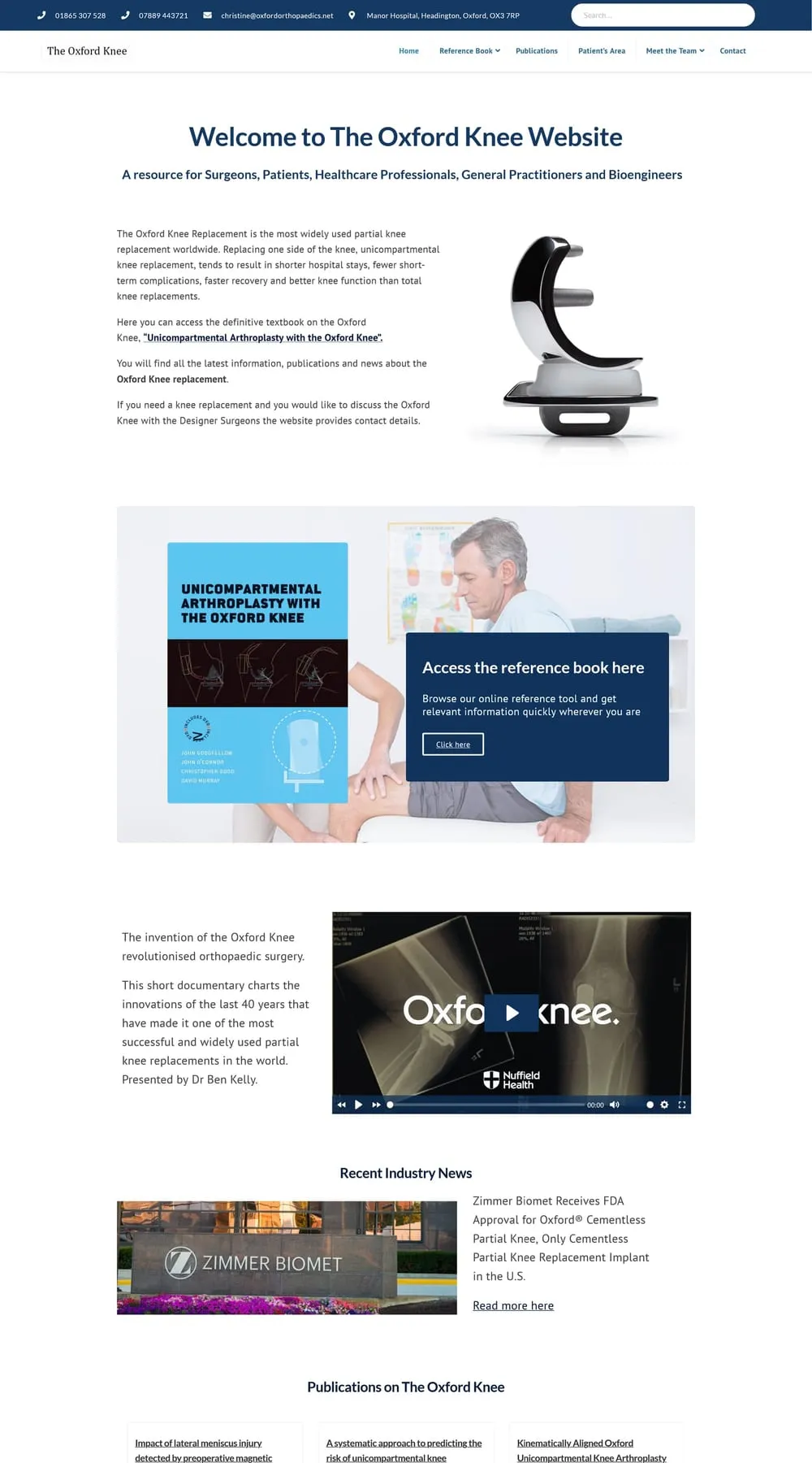 The Oxford Knee